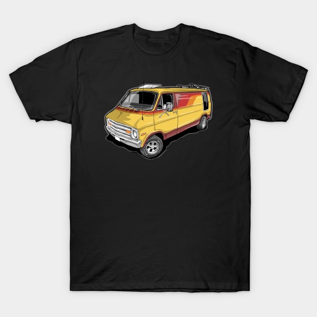 VAN 70s T-Shirt by AMOS_STUDIO